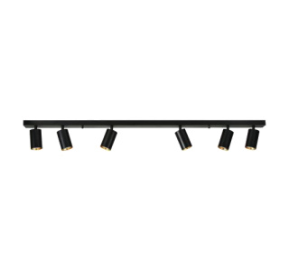 Immax PUNTO-6 Stropné nástenné svietidlo lineárne 6 hláv, GU10, 119cm